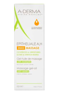 A-DERMA Epitheliale A.H Duo Massage gel-olie 100 ml (udløb: 09/2022)